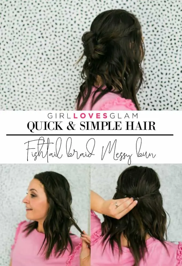 Quick & Easy Bun For Shorter Hair - Luxy® Hair