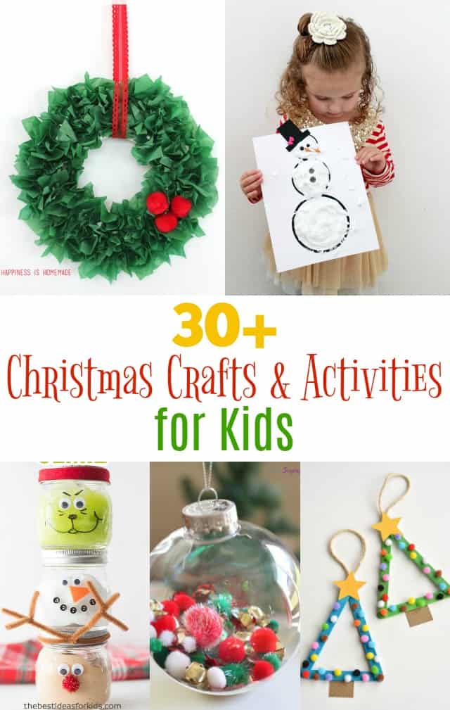 Fun Christmas Kid Crafts and Activities - Girl Loves Glam
