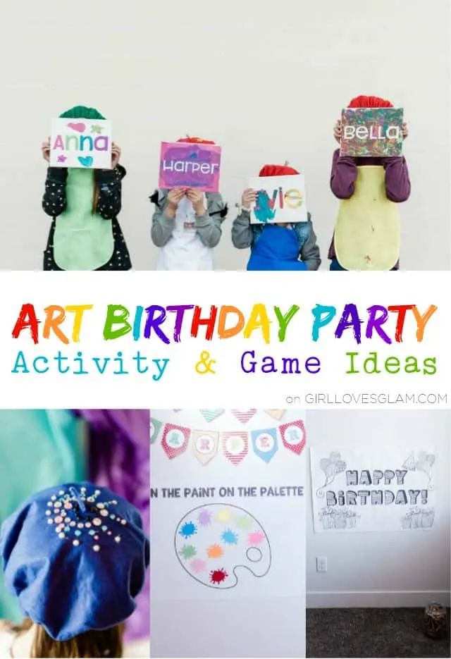 Art Birthday Party - C.R.A.F.T.