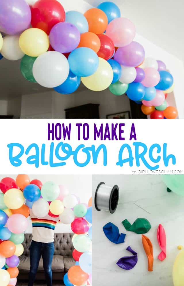 How to Make a Balloon Arch - Girl Loves 