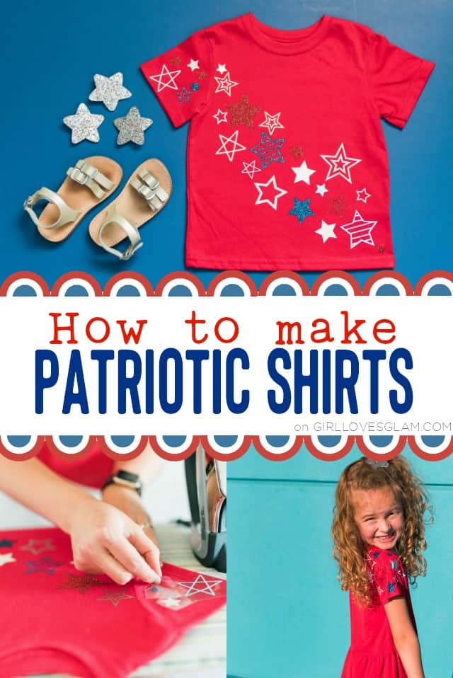 How to Make Patriotic Shirts - Girl Loves Glam