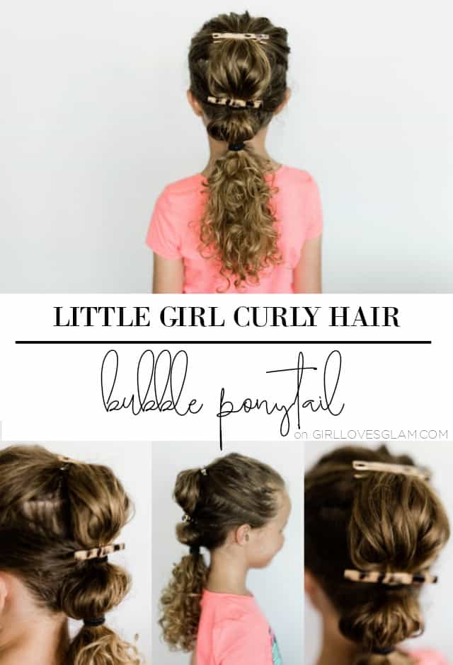 curly hairstyles for little girls with braids