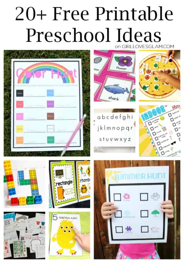 Free Printable DUPLO Counting Mats for Preschoolers