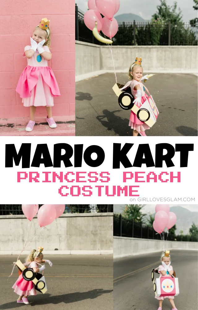 princess peach costume baby